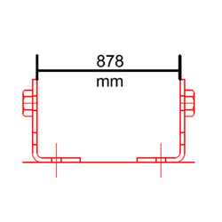 Régulateur 878 mm Brut